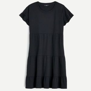 J. Crew Swingy tiered jersey dress